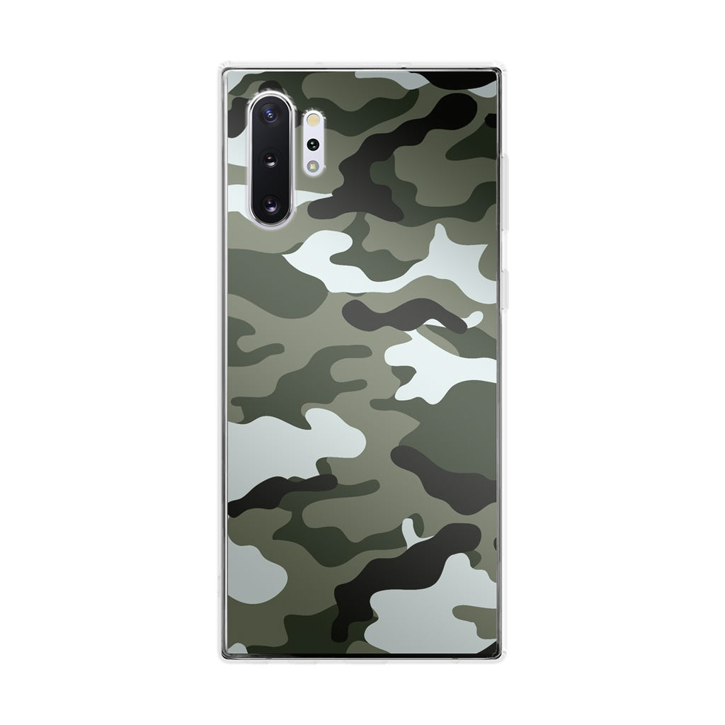 Military Green Camo Galaxy Note 10 Plus Case