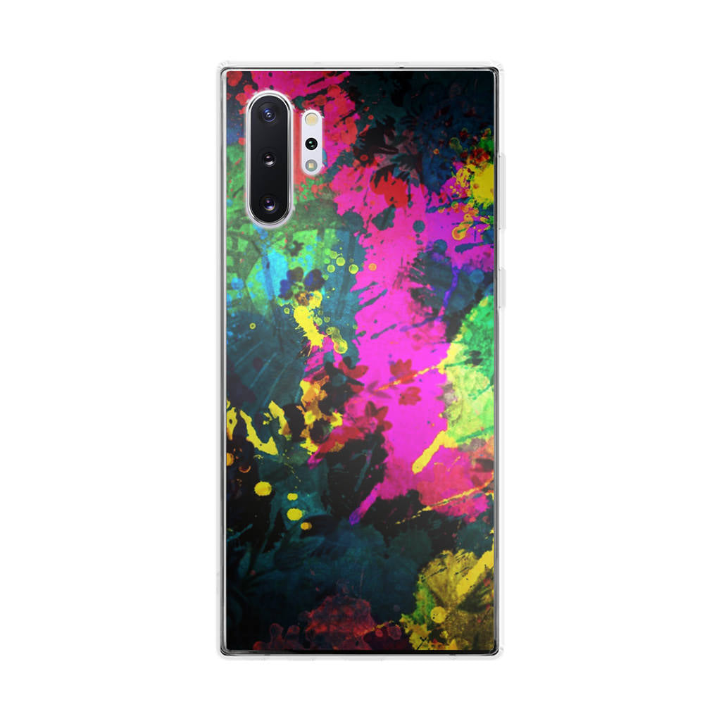 Mixture Colorful Paint Galaxy Note 10 Plus Case