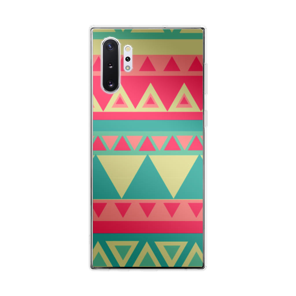 Old Aztec Pattern Galaxy Note 10 Plus Case