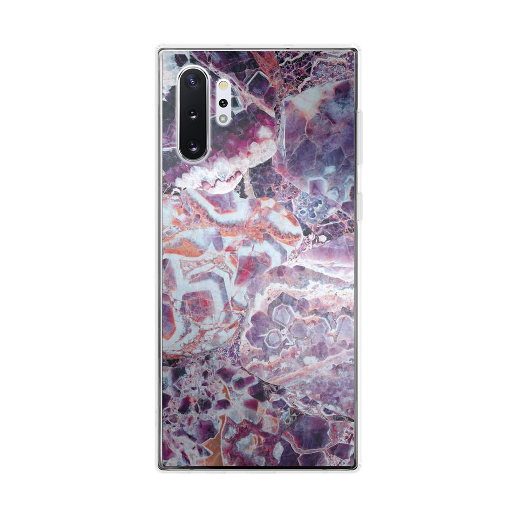 Purple Marble Galaxy Note 10 Plus Case