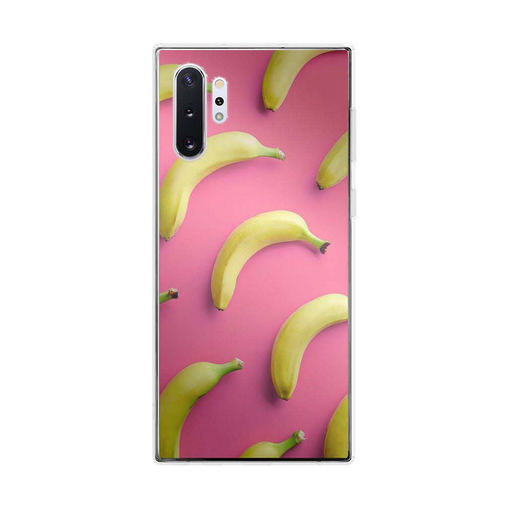 Real Bananas Fruit Pattern Galaxy Note 10 Plus Case