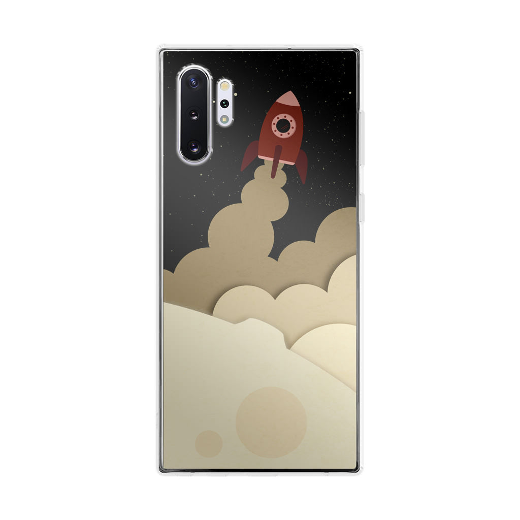 Rocket Ship Galaxy Note 10 Plus Case