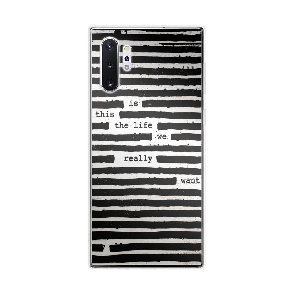 Roger Waters Is This the Life We Really Want Galaxy Note 10 Plus Case