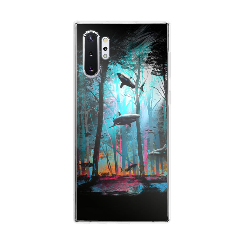 Shark Forest Galaxy Note 10 Plus Case