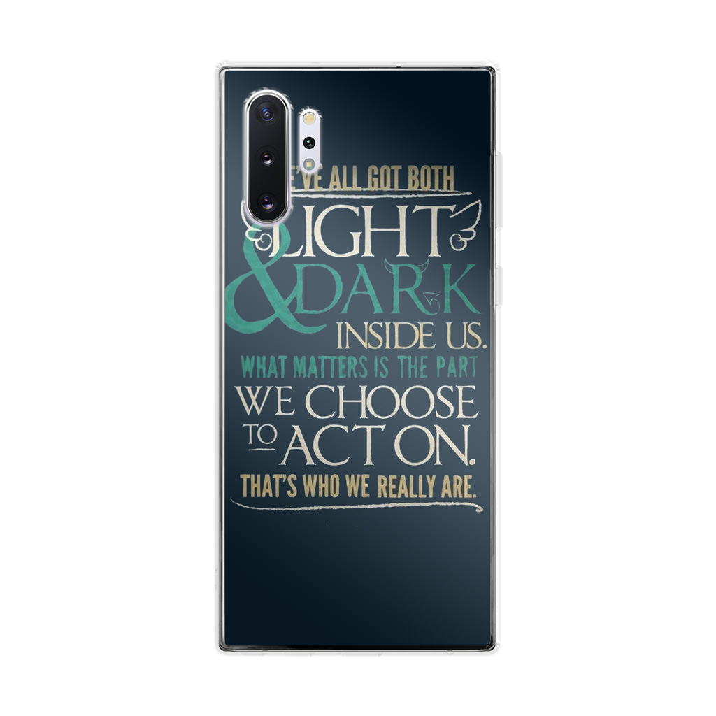 Sirius Black Quotes Galaxy Note 10 Plus Case