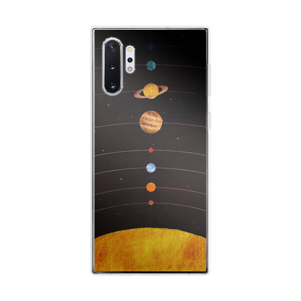 Solar System Galaxy Note 10 Plus Case