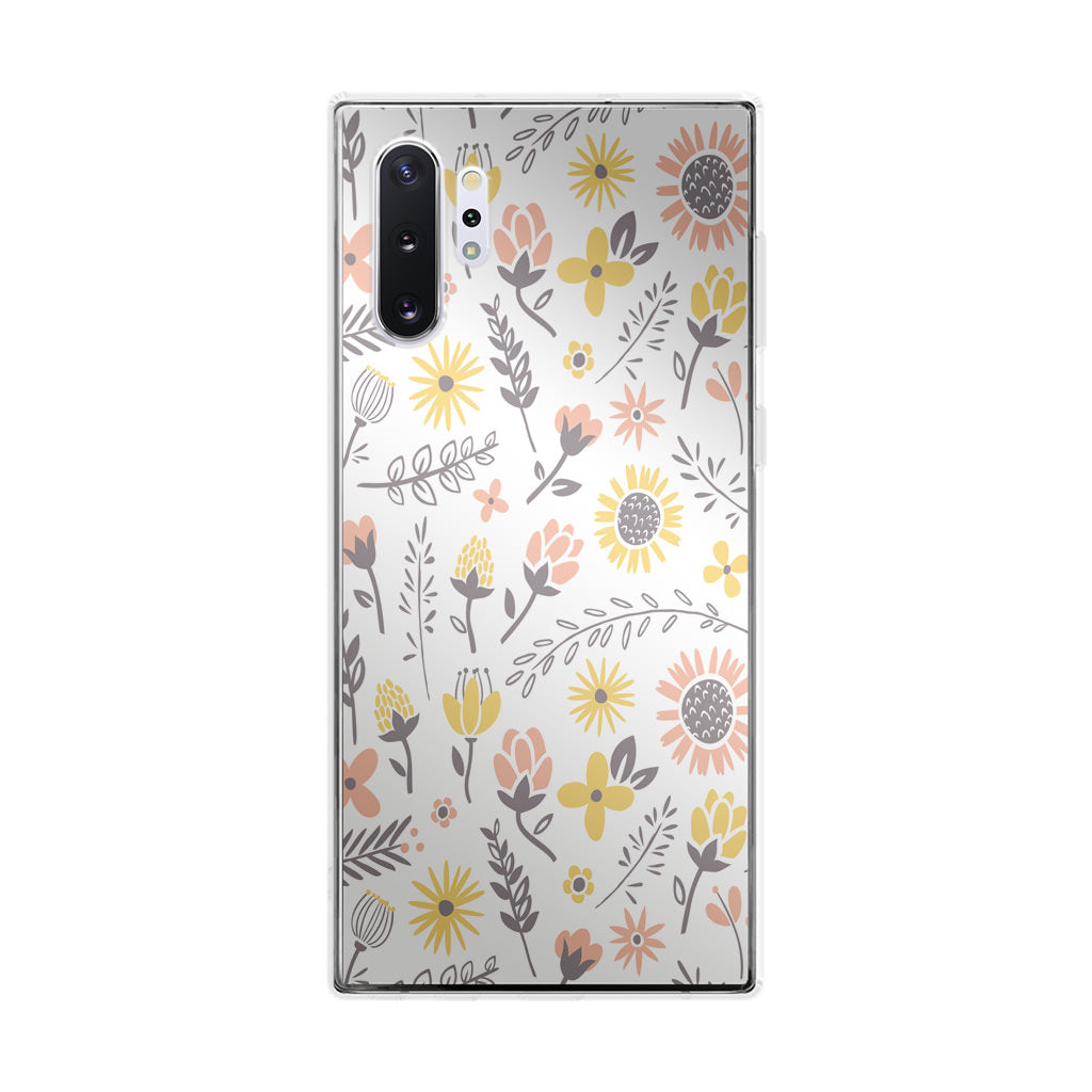 Spring Things Pattern Galaxy Note 10 Plus Case