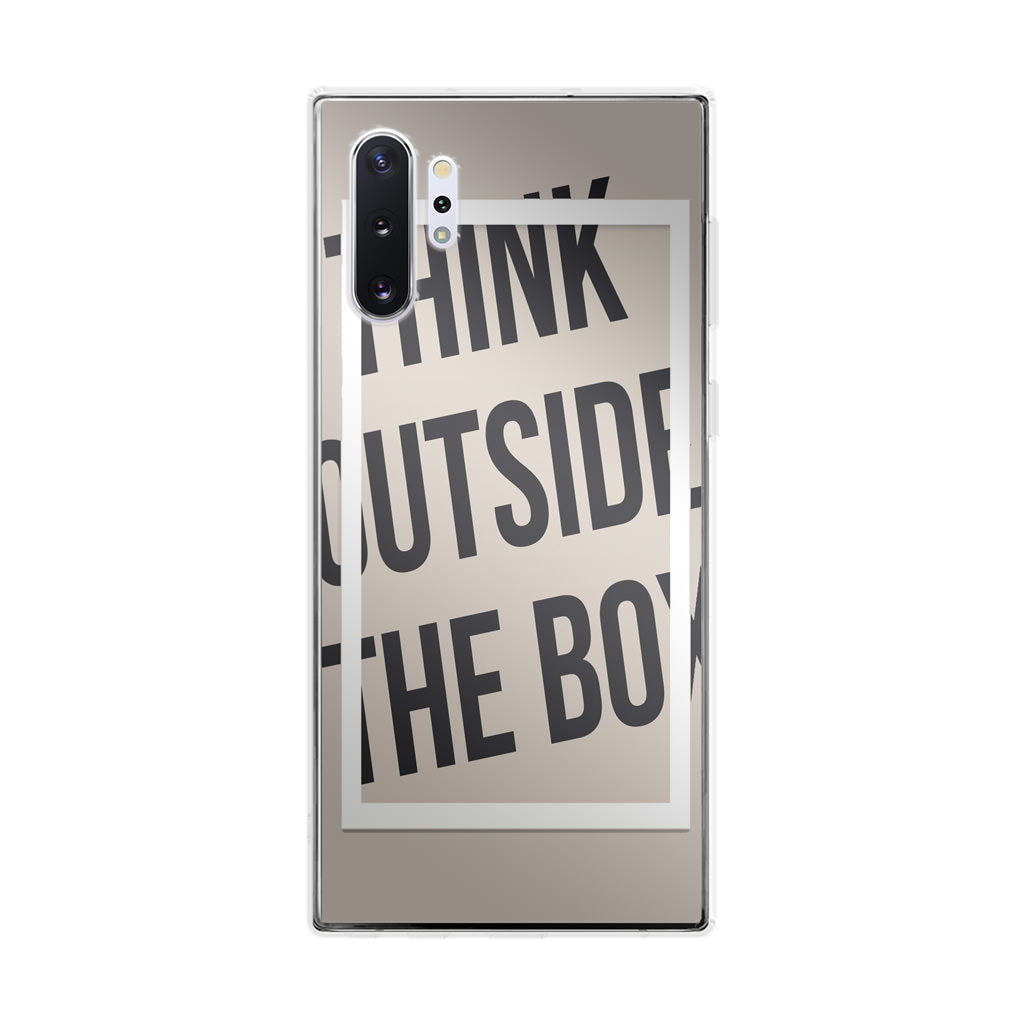 Think Outside The Box Galaxy Note 10 Plus Case