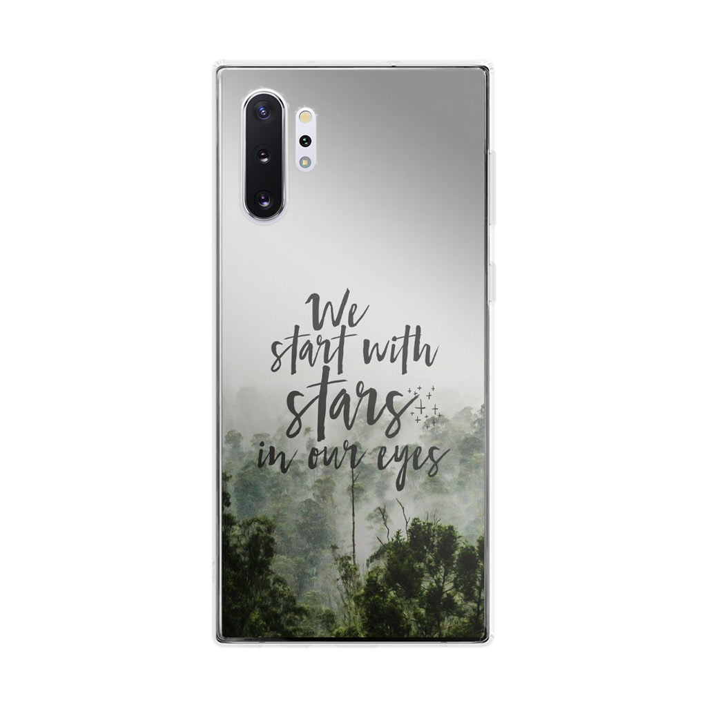 We Start with Stars Galaxy Note 10 Plus Case