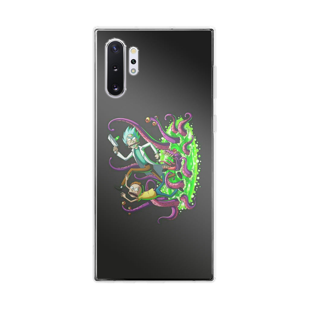 Rick And Morty Pass Through The Portal Galaxy Note 10 Plus Case