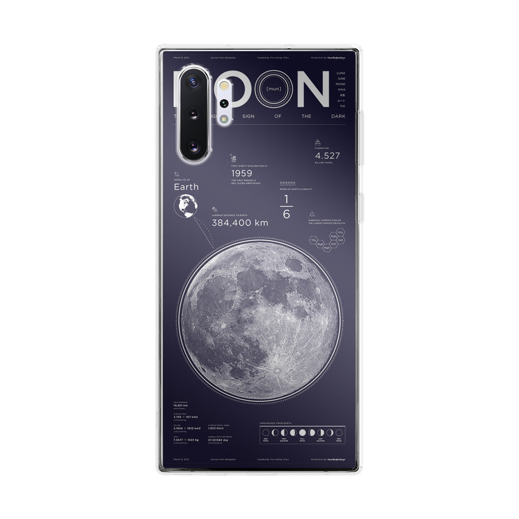 The Moon Galaxy Note 10 Plus Case