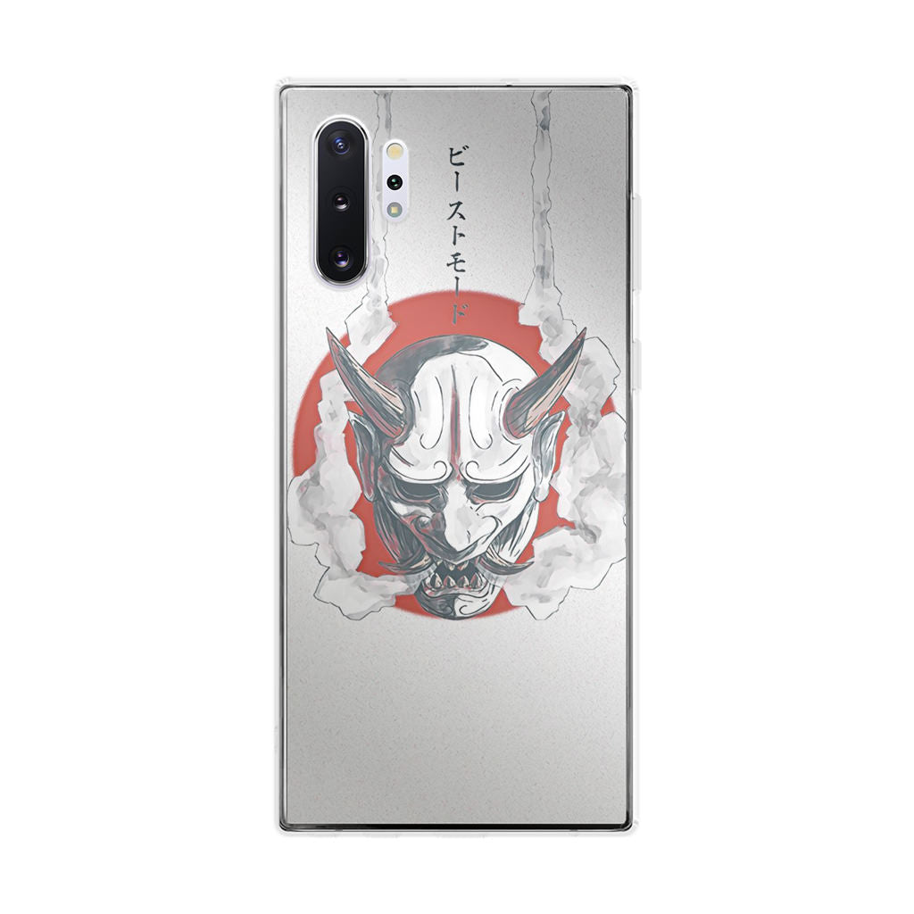 Japanese Oni Mask Galaxy Note 10 Plus Case