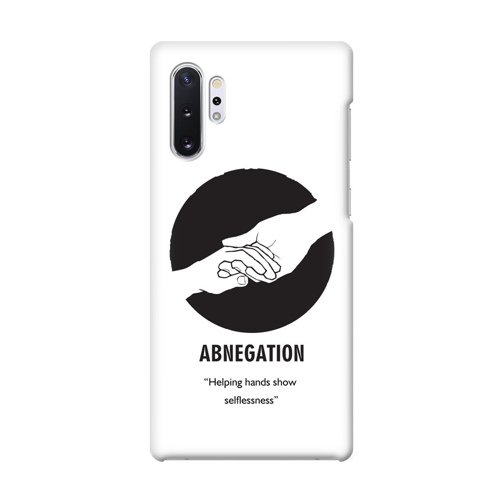 Abnegation Divergent Faction Galaxy Note 10 Plus Case