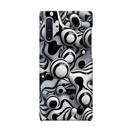 Abstract Art Black White Galaxy Note 10 Plus Case