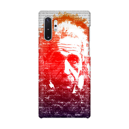 Albert Einstein Art Galaxy Note 10 Plus Case
