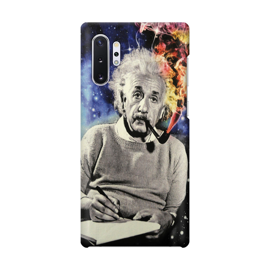Albert Einstein Smoking Galaxy Note 10 Plus Case