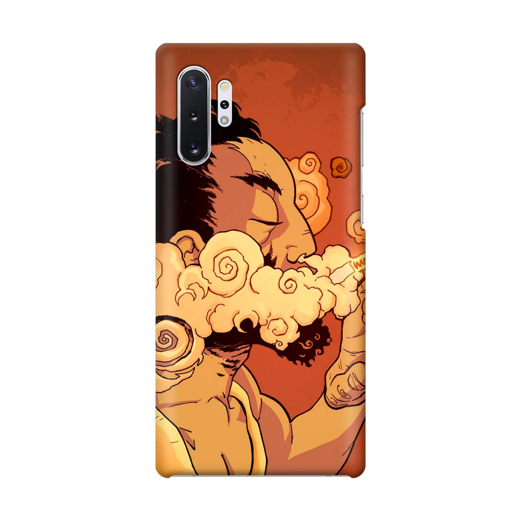 Artistic Psychedelic Smoke Galaxy Note 10 Plus Case