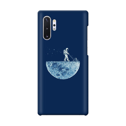 Astronaut Mowing The Moon Galaxy Note 10 Plus Case