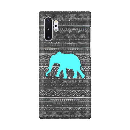 Aztec Elephant Turquoise Galaxy Note 10 Plus Case