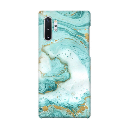 Azure Water Glitter Galaxy Note 10 Plus Case
