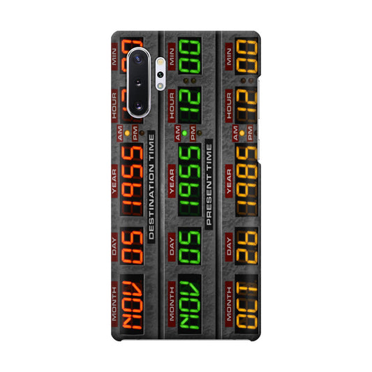 Back To The Future Time Circuits Galaxy Note 10 Plus Case