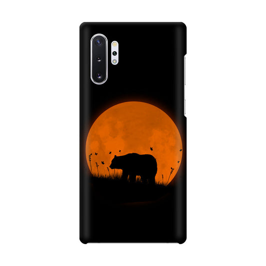 Bear Silhouette Galaxy Note 10 Plus Case