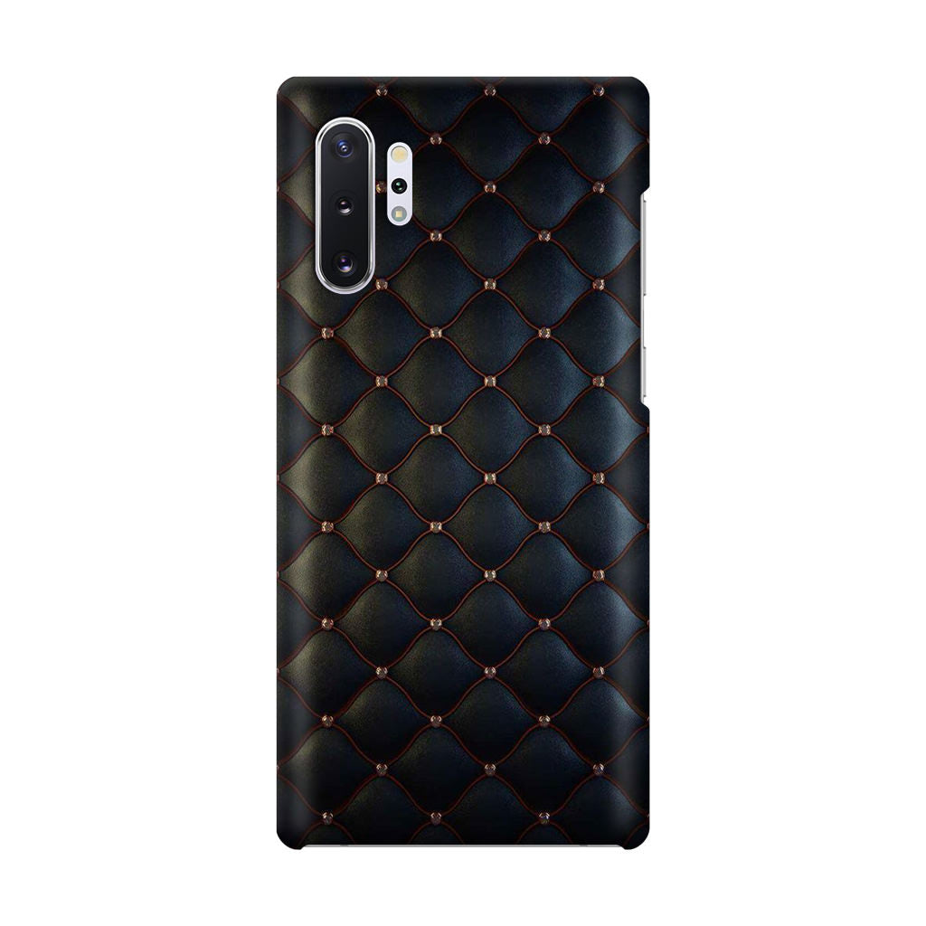 Black Royal Pattern Galaxy Note 10 Plus Case