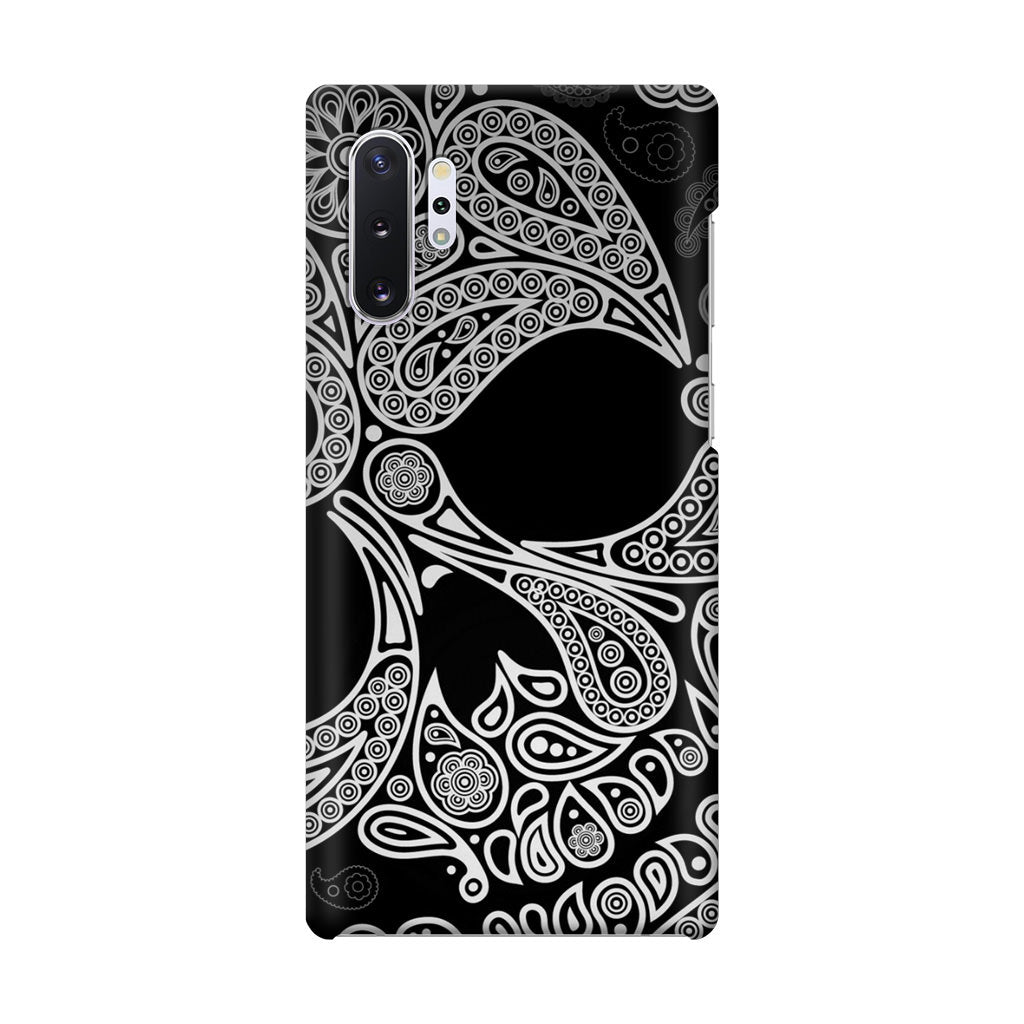 Black Skull Galaxy Note 10 Plus Case