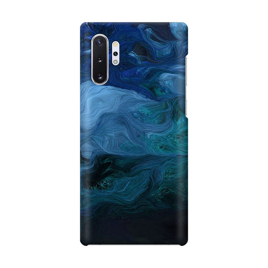 Blue Abstract Art Galaxy Note 10 Plus Case