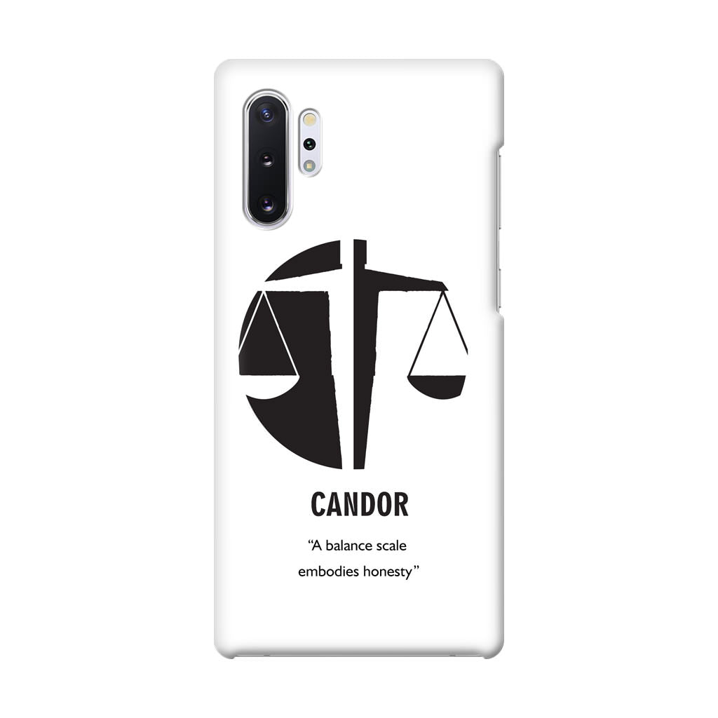 Candor Divergent Faction Galaxy Note 10 Plus Case