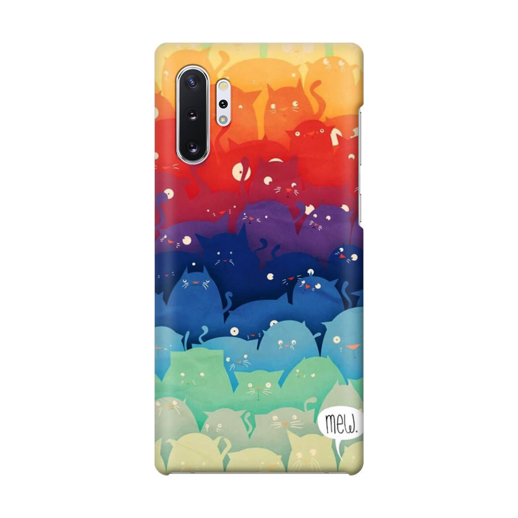 Cats Everywhere Galaxy Note 10 Plus Case