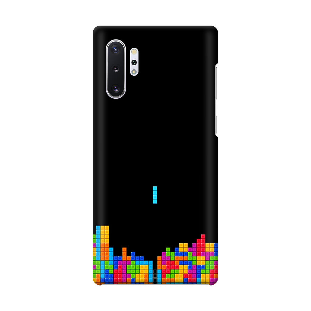 Classic Video Game Tetris Galaxy Note 10 Plus Case