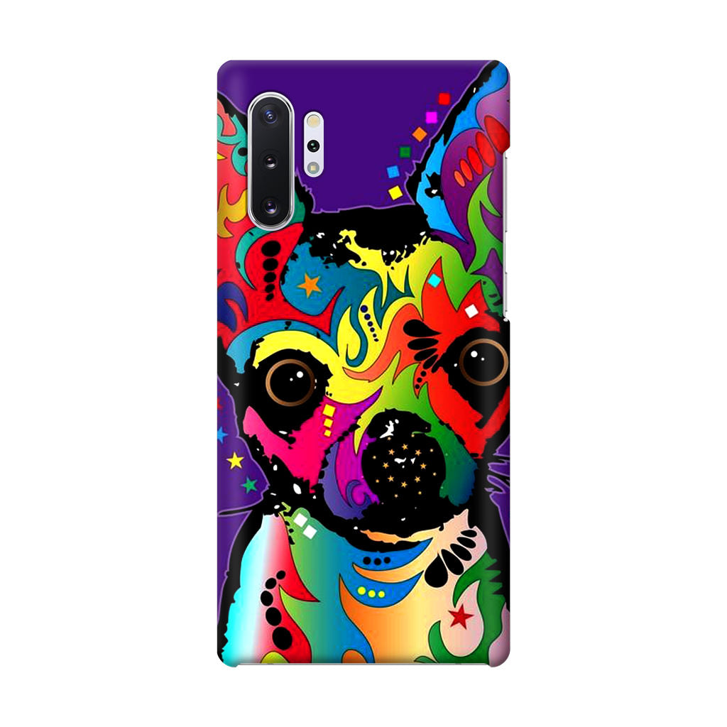 Colorful Chihuahua Galaxy Note 10 Plus Case