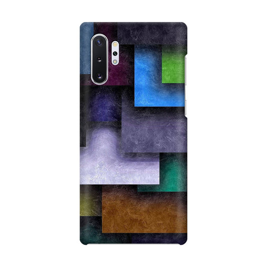 Colorful Rectangel Art Galaxy Note 10 Plus Case