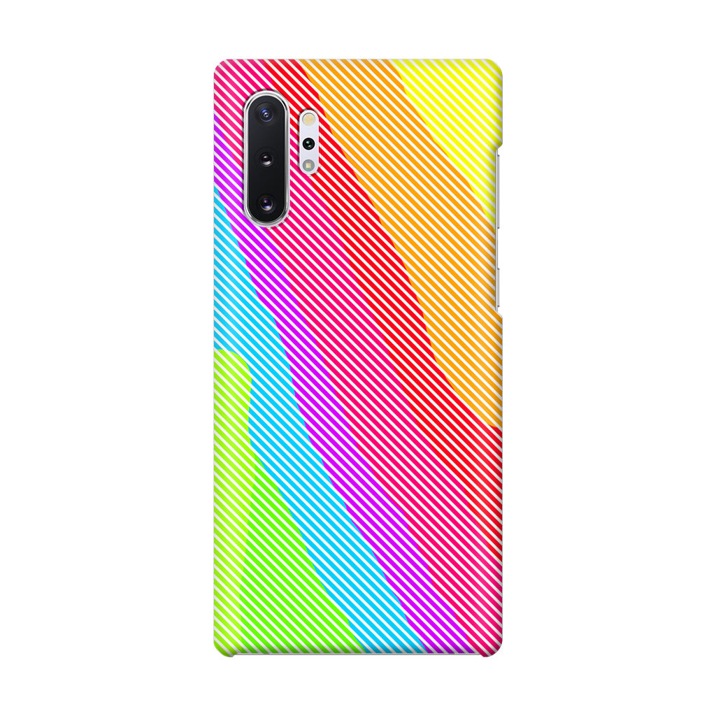 Colorful Stripes Galaxy Note 10 Plus Case