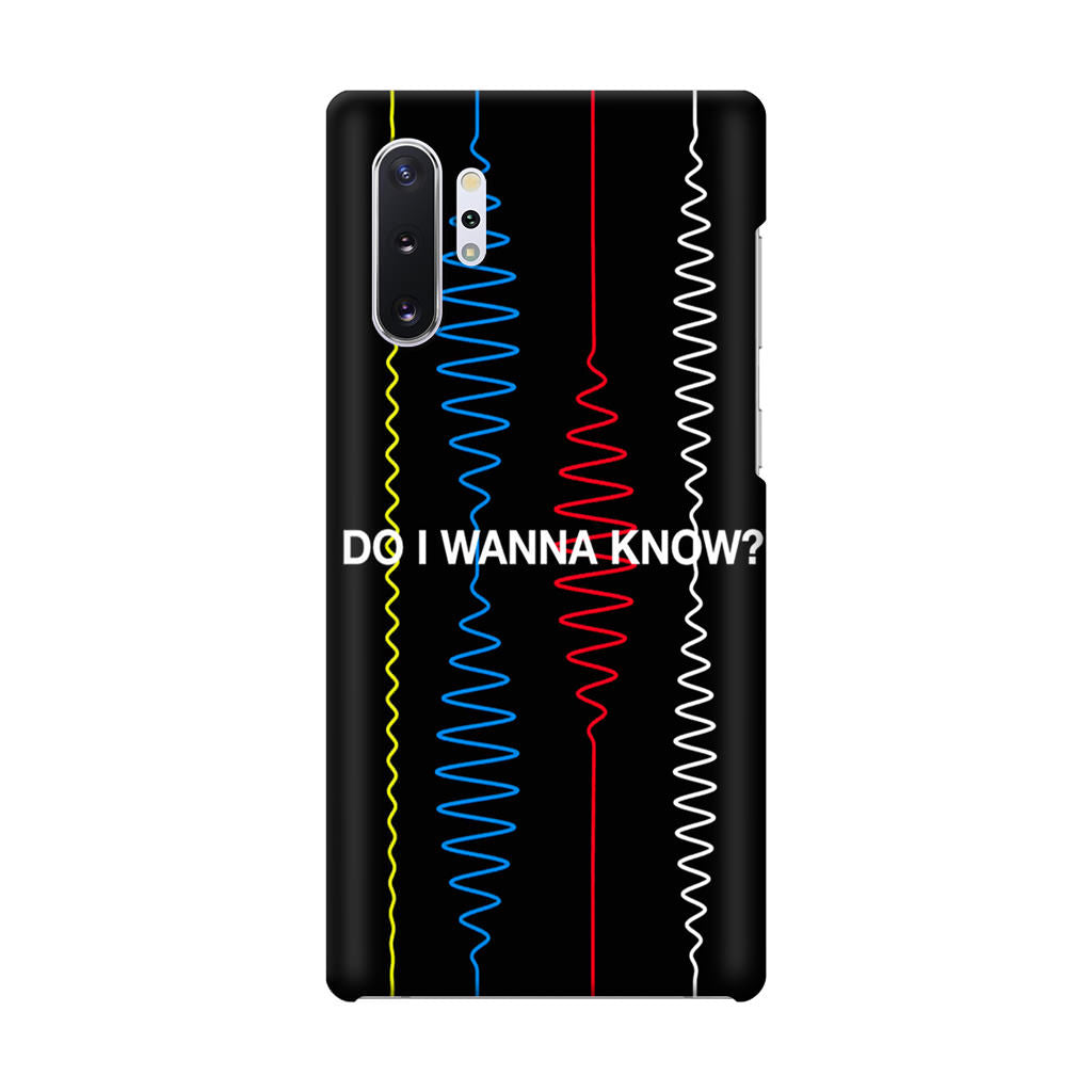 Do I Wanna Know Four Strings Galaxy Note 10 Plus Case