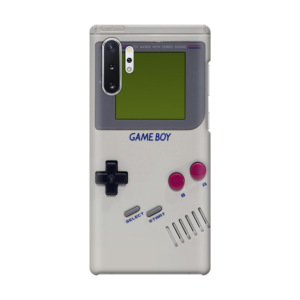 Game Boy Grey Model Galaxy Note 10 Plus Case
