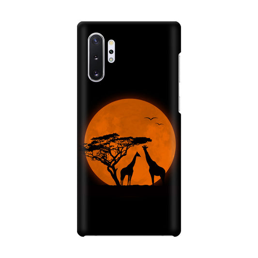 Giraffes Silhouette Galaxy Note 10 Plus Case