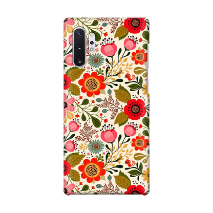 Hello Spring Pattern Galaxy Note 10 Plus Case