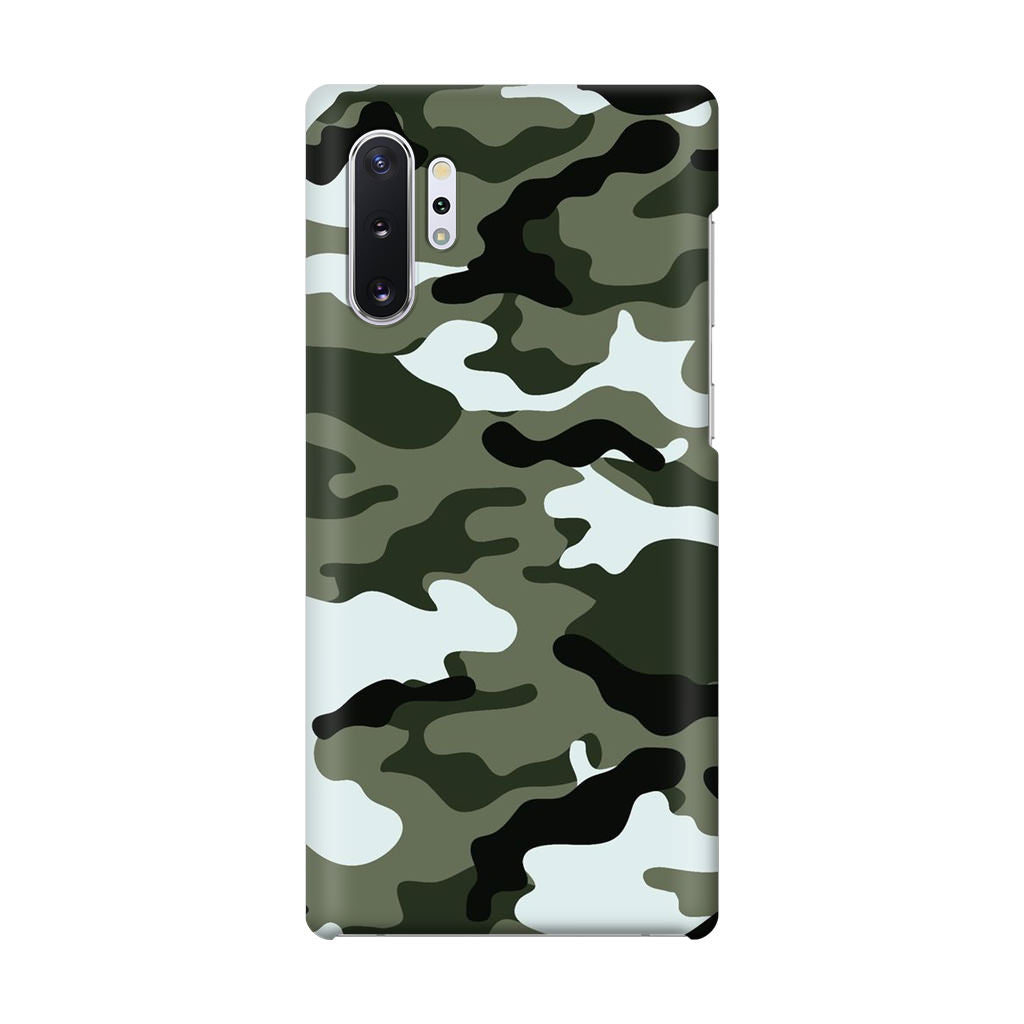 Military Green Camo Galaxy Note 10 Plus Case