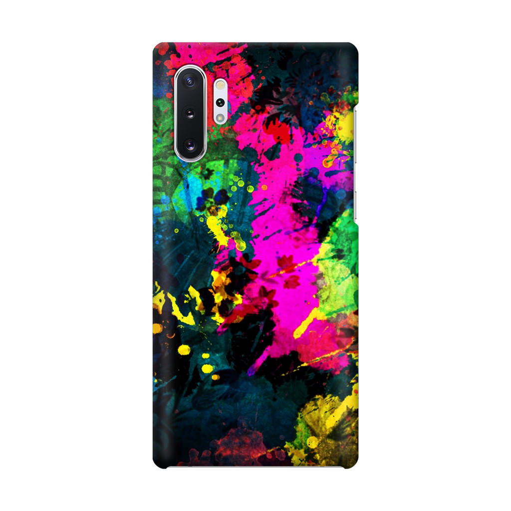 Mixture Colorful Paint Galaxy Note 10 Plus Case