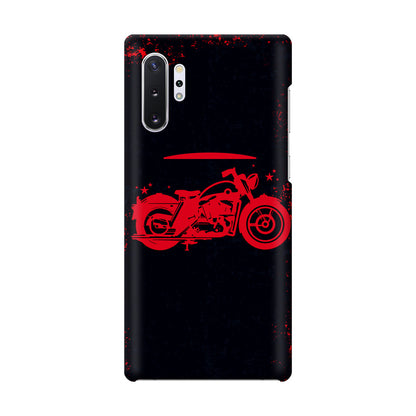 Motorcycle Red Art Galaxy Note 10 Plus Case