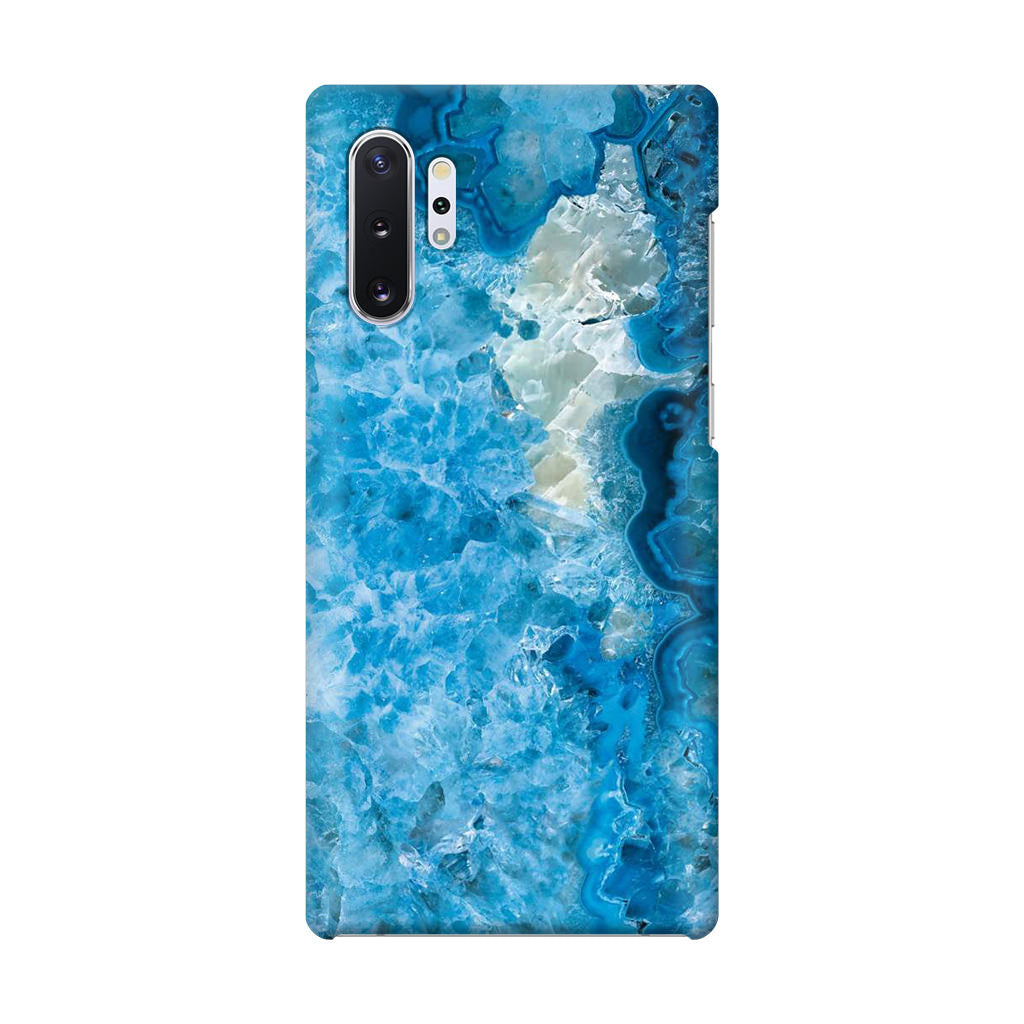 Navy Blue Marble Galaxy Note 10 Plus Case