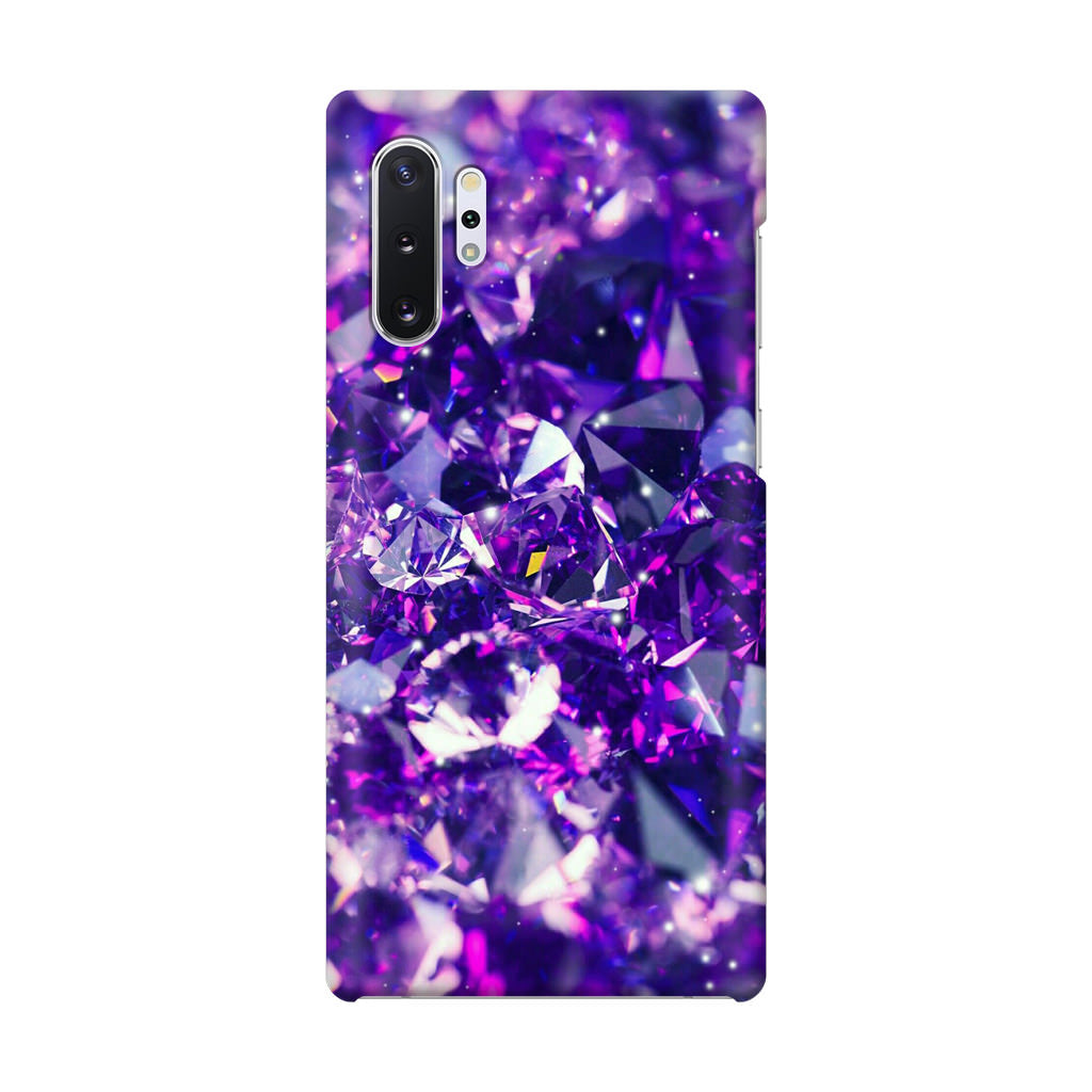 Purple Crystal Galaxy Note 10 Plus Case