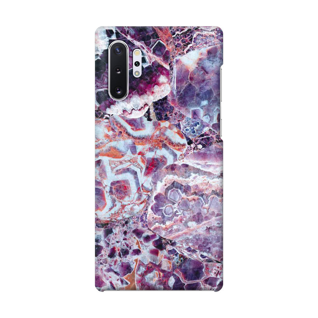 Purple Marble Galaxy Note 10 Plus Case