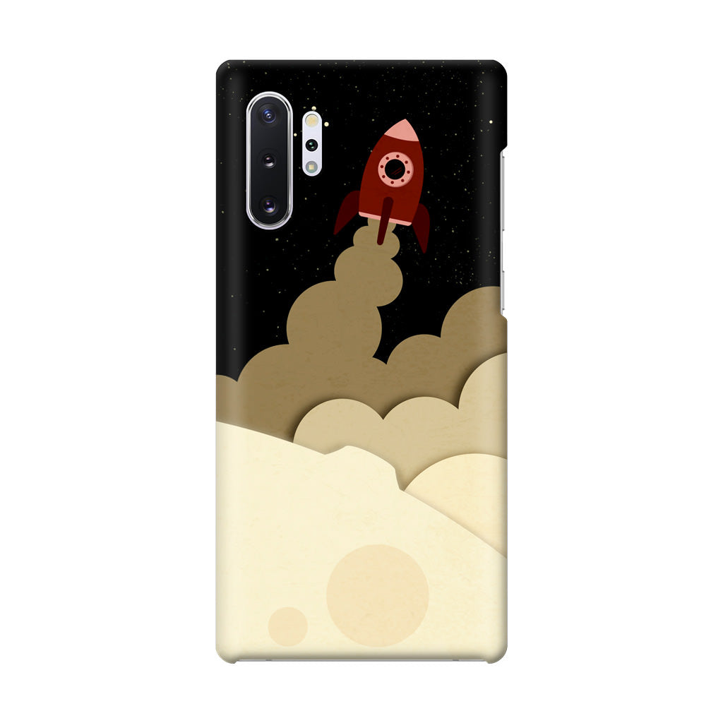 Rocket Ship Galaxy Note 10 Plus Case