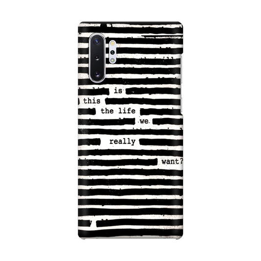 Roger Waters Is This the Life We Really Want Galaxy Note 10 Plus Case