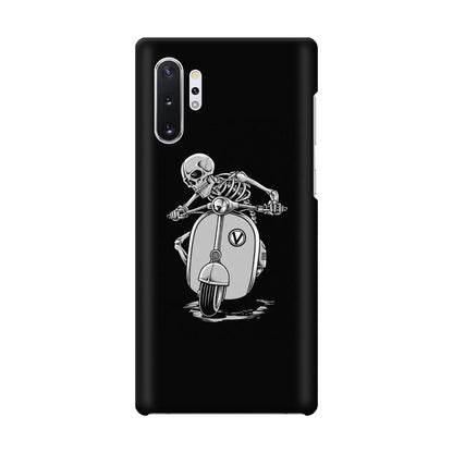 Skeleton Rides Scooter Galaxy Note 10 Plus Case