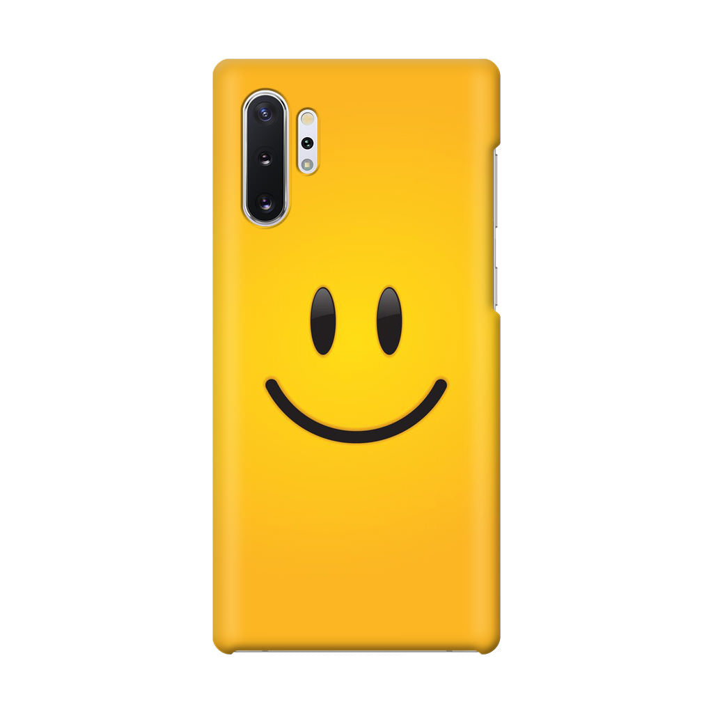 Smile Emoticon Galaxy Note 10 Plus Case