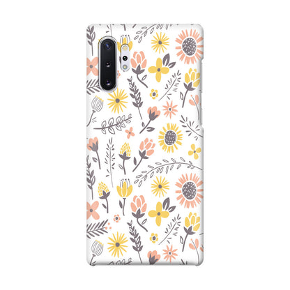 Spring Things Pattern Galaxy Note 10 Plus Case